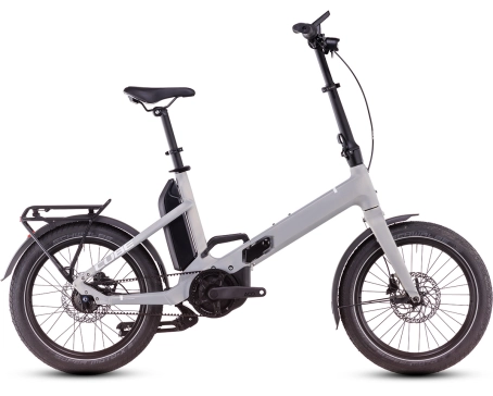 Vélo électrique pliant Unisexe FOLD HYBRID COMFORT 500 Argent