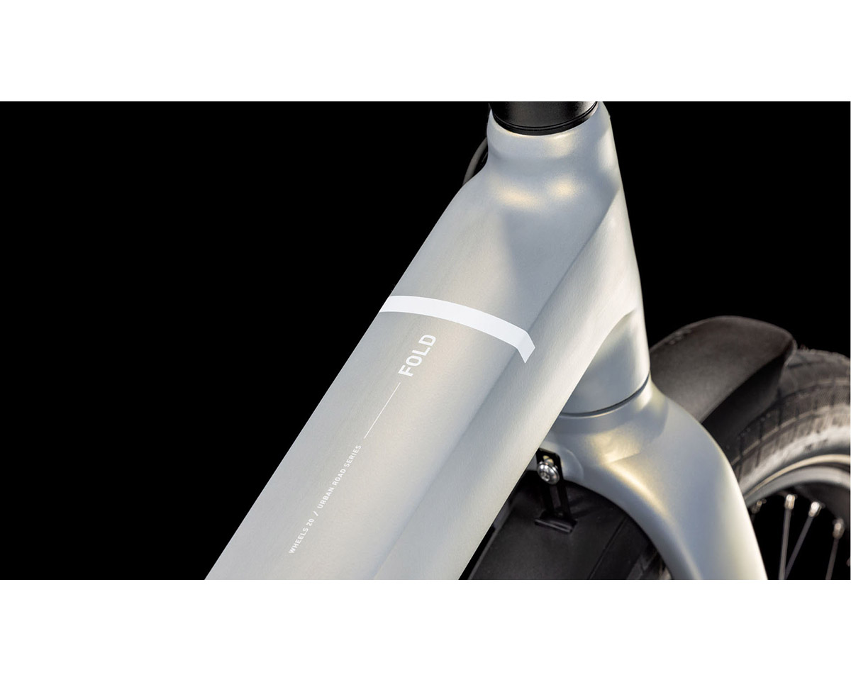 Vélo électrique pliant Unisexe FOLD HYBRID COMFORT 500 Argent