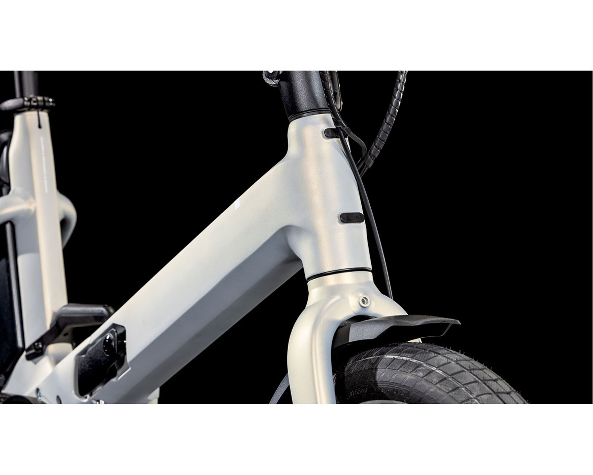 Vélo électrique pliant Unisexe FOLD HYBRID COMFORT 500 Argent